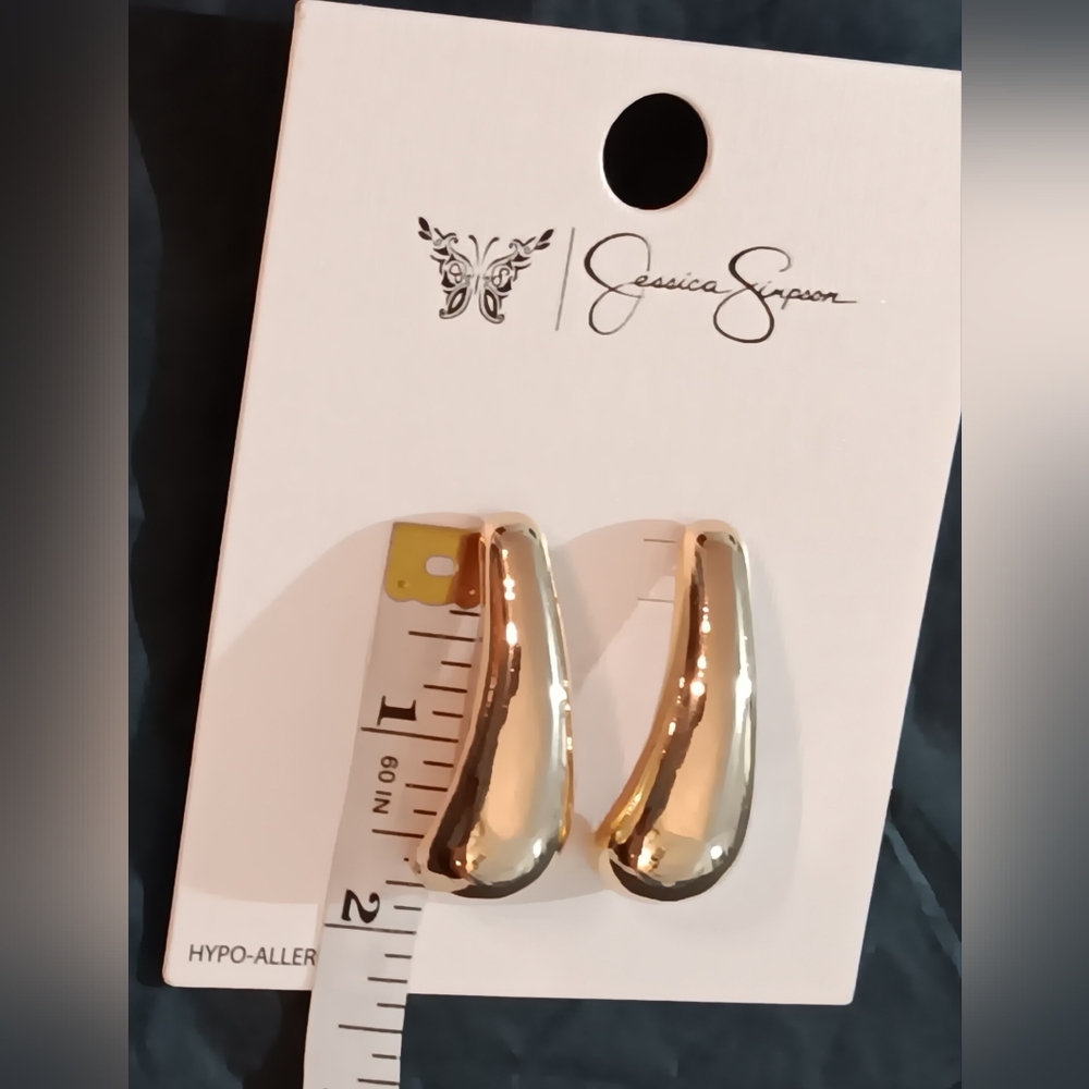 JS Drop Earrings (NWT) - Picture 5 of 8